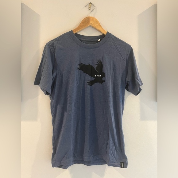prAna Graphic T-Shirt with Free Bird Design - Picture 1 of 3